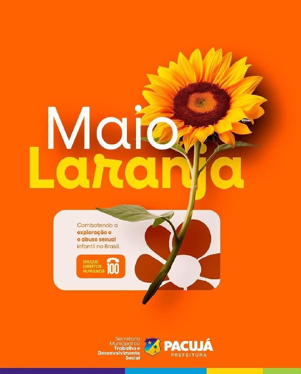 Maio Laranja chegou!